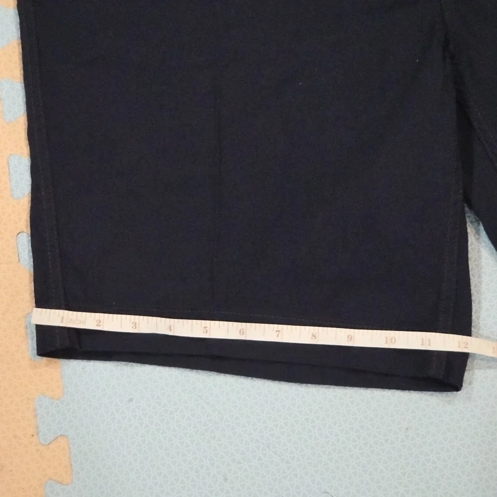 Levi's Men's 502 Regular Taper Stretch Chino Shorts Navy Size 46